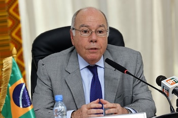 Бразильский канцлер Мауро Виейра