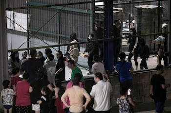 Мигранты, которые прибыли в