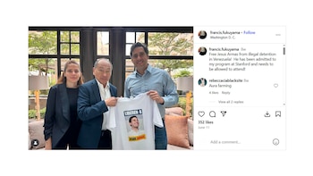 Фукуяма пост в Instagram