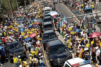 Марш вызвал участникам