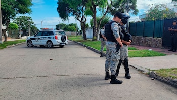 Полицейская место после