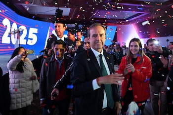 Покинув президентство, Quiroga