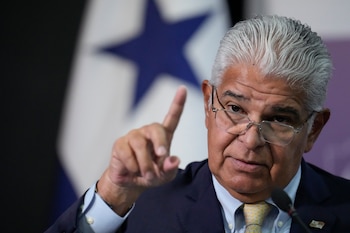 Президент Панама Хосе Рауль