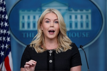Пресс -секретарь Каролин Ливитт уверен