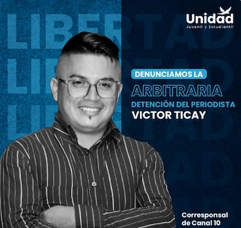 Víctor Ticay получил задержание после