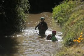 Полиция осушила канал