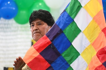 Эво Моралес, инвалид для