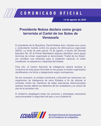 Правительство Даниэля Нобоа