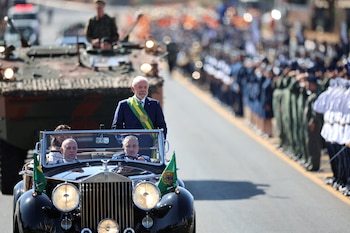 Президент Бразилии Луис Инасио