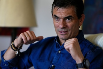 Кандидат в президенты Родриго Пас