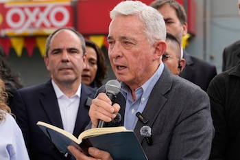 Президент Колумбии Альваро Урибе