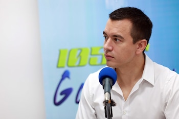 Даниэль Нобоа, президент Эквадора.