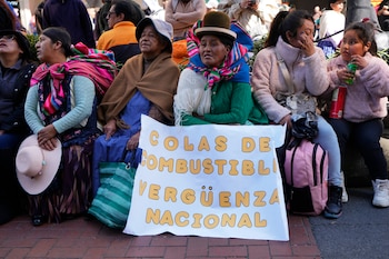 Торговцы отдыхают после демонстрации