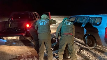 Задержание боливийских солдат в