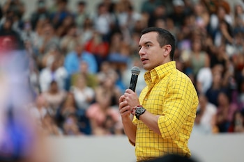 Президент Эквадора Даниэль