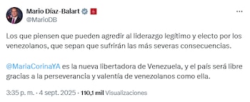 Марио Диас-Баларт заявление