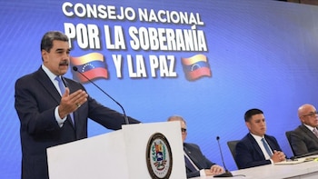 Николас Мадуро на встрече с