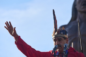 Выступление президента Николаса Мадуро