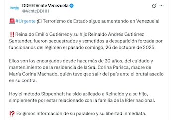 Заявление Венте Венесуэла