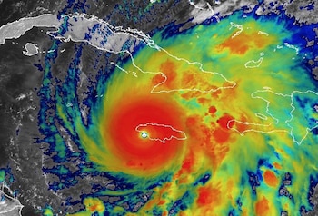 Спутниковый снимок со спутника NOAA