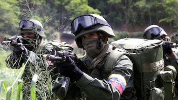 Венесуэльские солдаты 