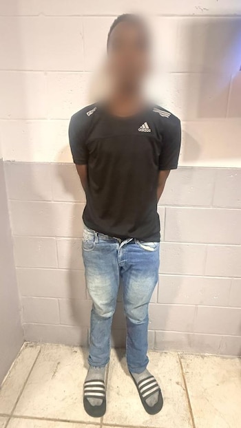 Задержанный после ложного