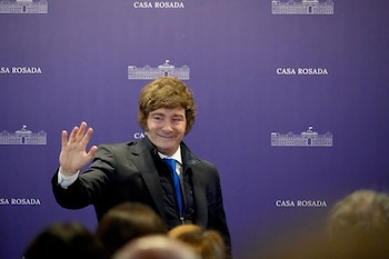 Президент Аргентины Хавьер Милей