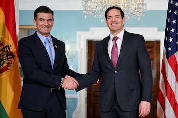 Марко Рубио и Родриго Пас