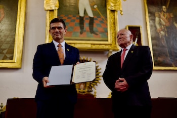 Родриго Пас получил верительные грамоты