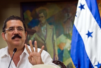 Бывший президент Мануэль Селайя