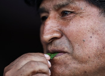 Бывший президент Боливии Эво Моралес