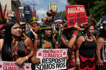 Активисты коренных народов участвуют в