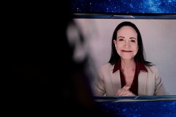 Мария Корина Мачадо поблагодарила