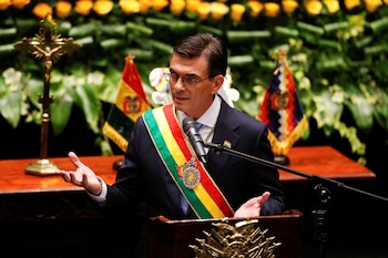 Родриго Пас вступил в должность президента