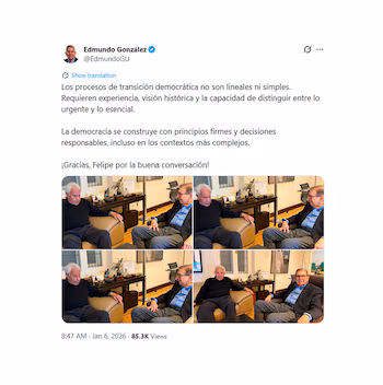 Публикация Эдмундо Гонсалеса