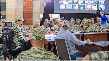 Николас Мадуро в одном из