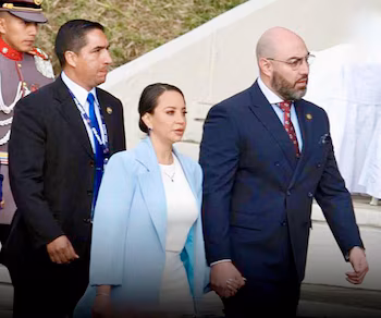 Марио Годой и его жена