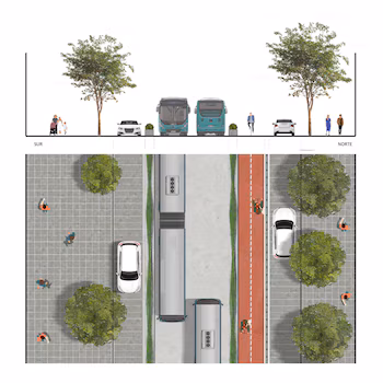 18 июля: участок от муниципалитета Монтевидео до бульвара Артигас.