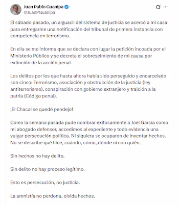 Политический лидер Хуан Пабло