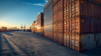 Контейнеры в порту