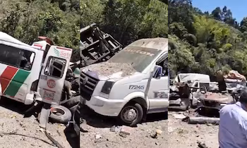 В результате нападения в Эль-Тунеле, Кахибио, Каука, пострадало более 20 человек. Больничная сеть на пределе возможностей – фото @OctavioGuzmanGu/X