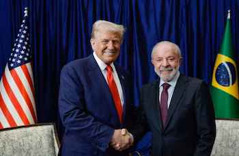 Лула да Силва с Дональдом Трампом, 2 декабря 2025 г. (Europa Press)